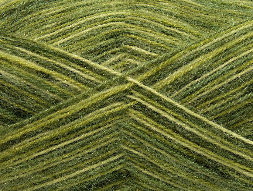 Angora Supreme Color Green Shades Sku:fnt2-35086