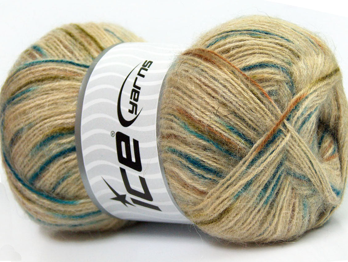 Angora Supreme Color Beige, Blue, Brown Sku:fnt2-35087