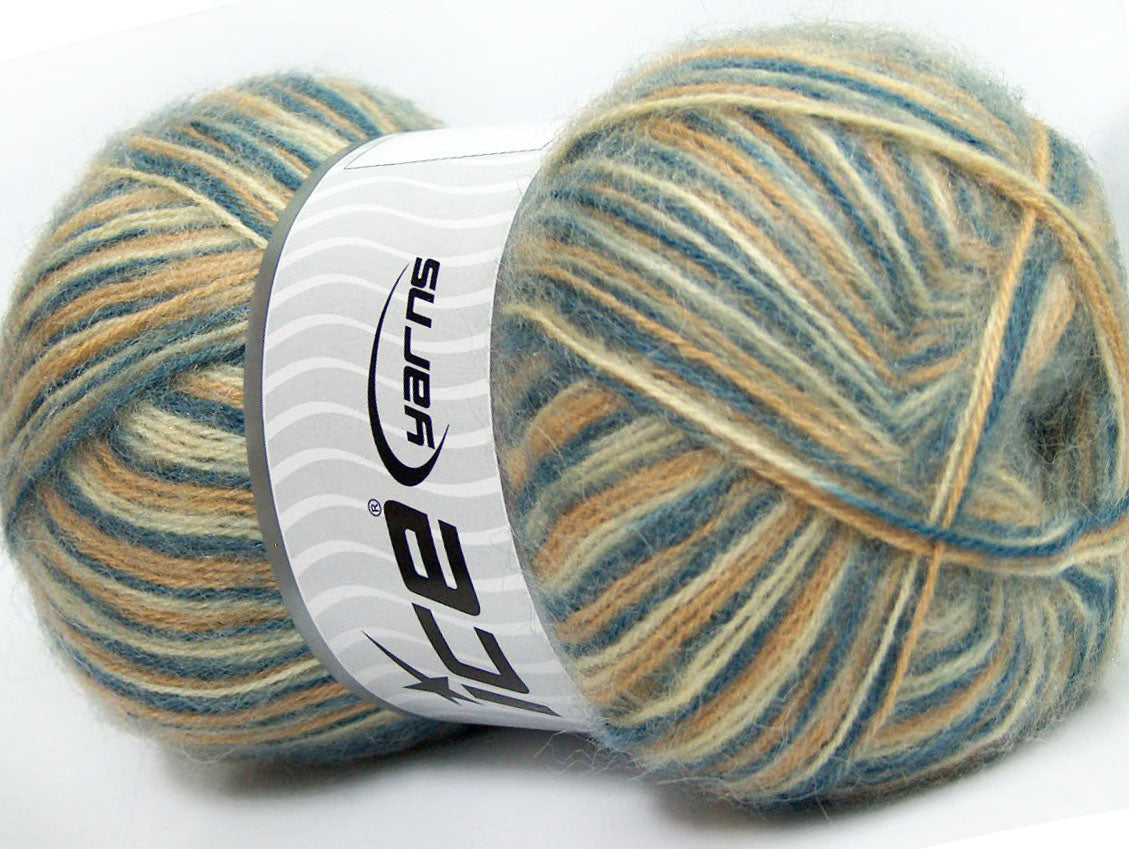 Angora Supreme Color Blue, Beige, Cream Sku:fnt2-35088