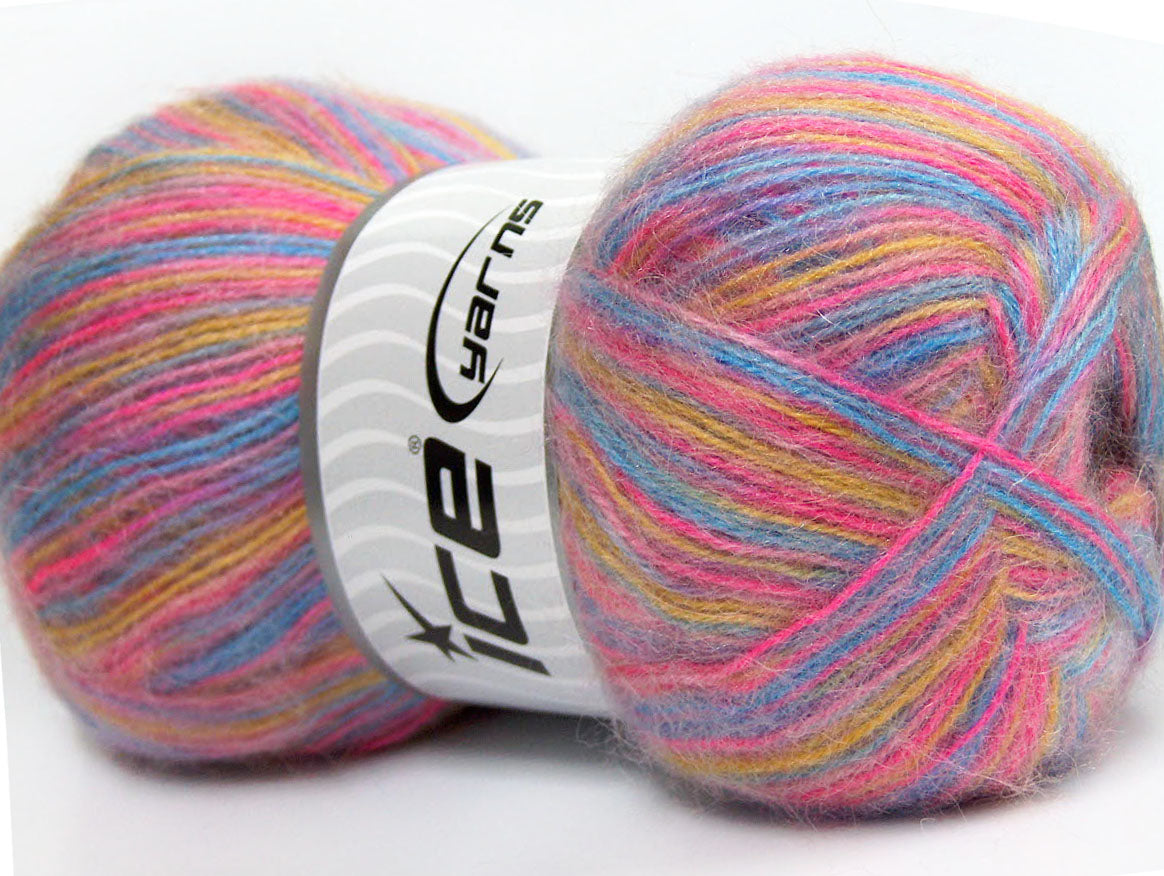 Angora Supreme Color Gold, Blue, Pink Sku:fnt2-35091