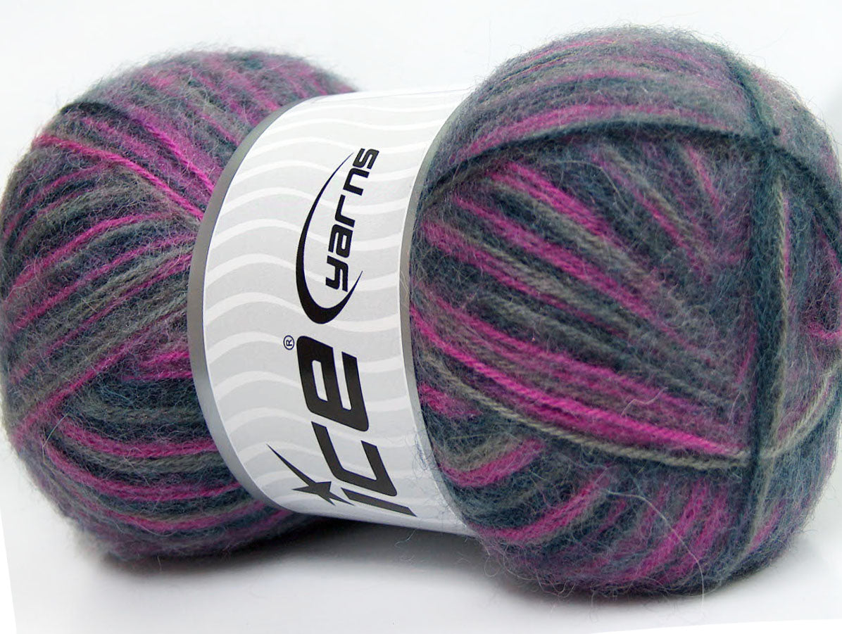Angora Supreme Color Purple, Navy, Grey Sku:fnt2-35098