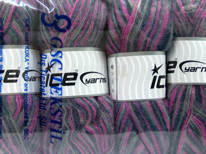 Angora Supreme Color Purple, Navy, Grey Sku:fnt2-35098