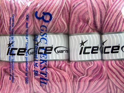 Angora Supreme Color Pink Shades Sku:fnt2-35101