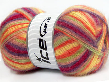 Angora Supreme Color Yellow, Orange, Green, Purple, Burgundy Sku:fnt2-35102