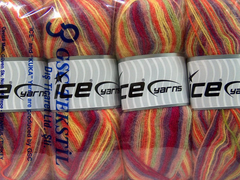 Angora Supreme Color Yellow, Orange, Green, Purple, Burgundy Sku:fnt2-35102