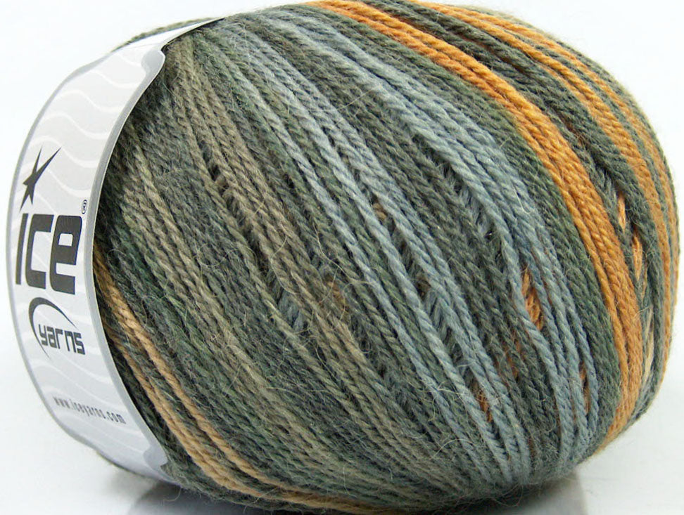 Alpaca Fine Magic Camel, Grey Shades, Yellow fnt2-36981