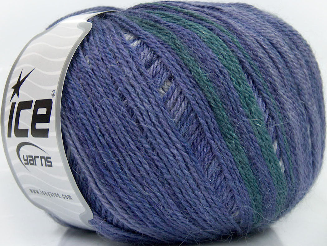 Alpaca Fine Magic Purple Shades, Dark Green Sku:fnt2-36985