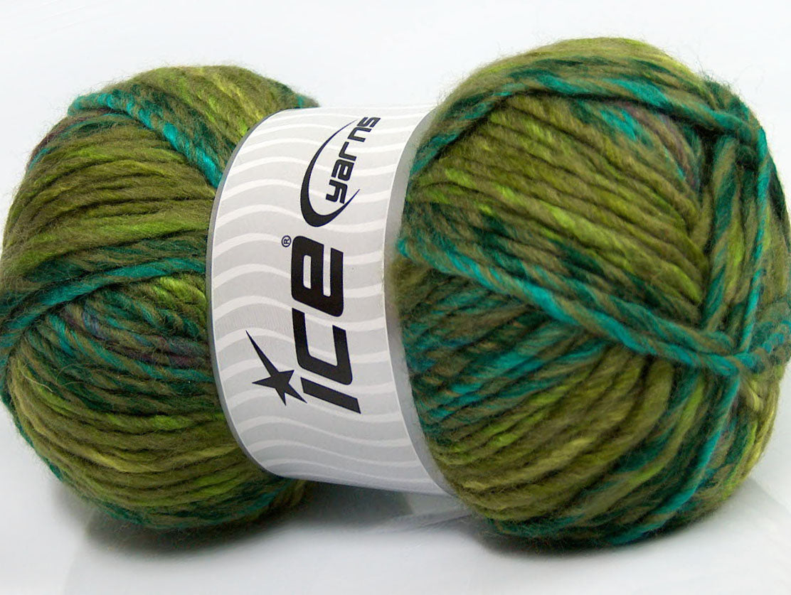 Mystique Green Shades, Turquoise, Khaki Sku:fnt2-40818