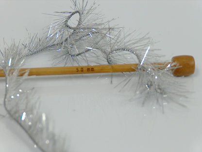 Eyelash Dazzle Grey, Silver Sku:fnt2-42255
