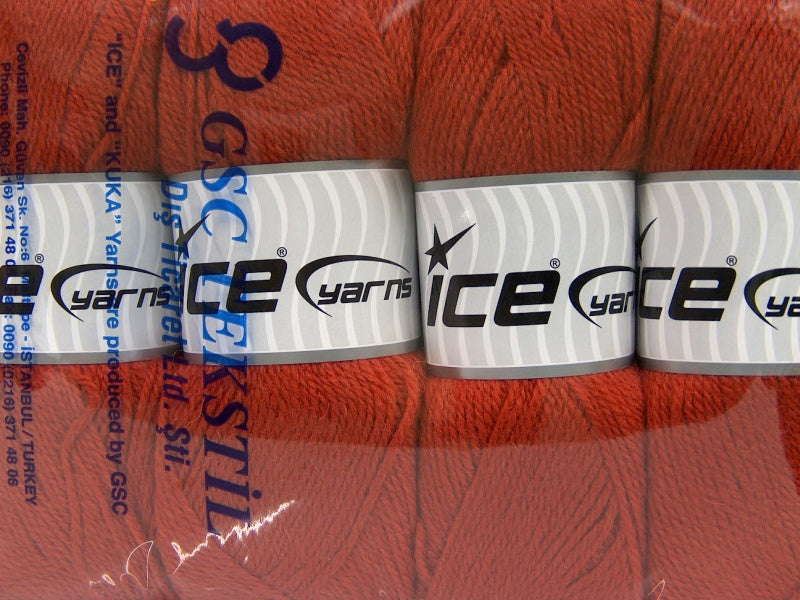Ice Yarns Virgin Wool Deluxe – Copper – 100% Virgin Wool