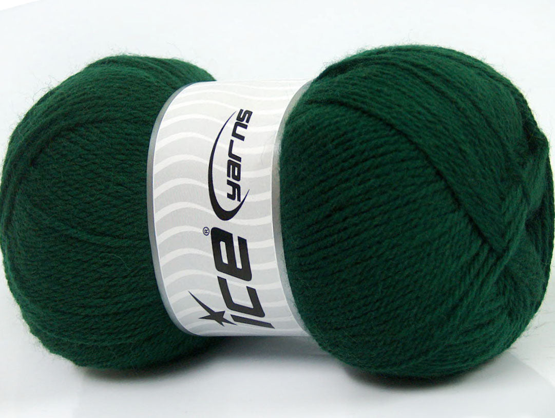 Virgin Wool Deluxe Dark Green Sku:fnt2-42312