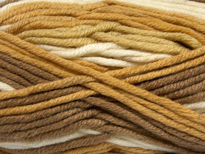 AntiPilling Color Bulky Camel, Latte, Cream Sku:fnt2-42501