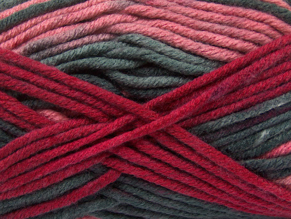 AntiPilling Color Bulky Grey, Burgundy, Pink Sku:fnt2-42503