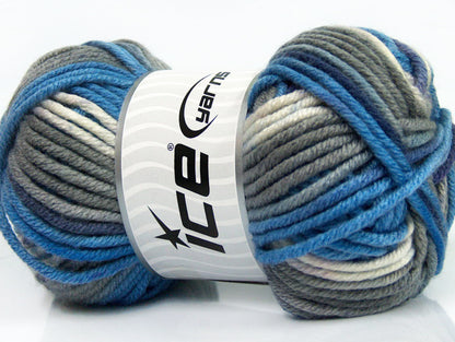 AntiPilling Color Bulky Blue, Grey, White, Purple Sku:fnt2-42504