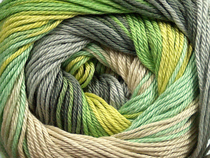 Camilla Cotton Magic Green Shades, Grey Shades, Beige Sku:fnt2-44692