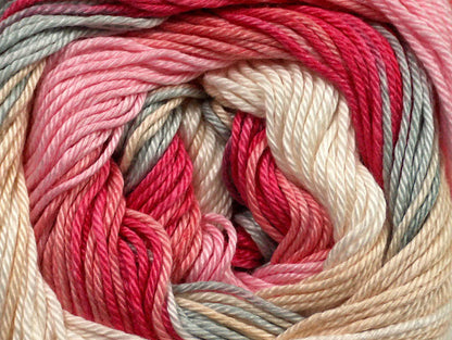 Camilla Cotton Magic Pink Shades, Grey, Cream Sku:fnt2-44694