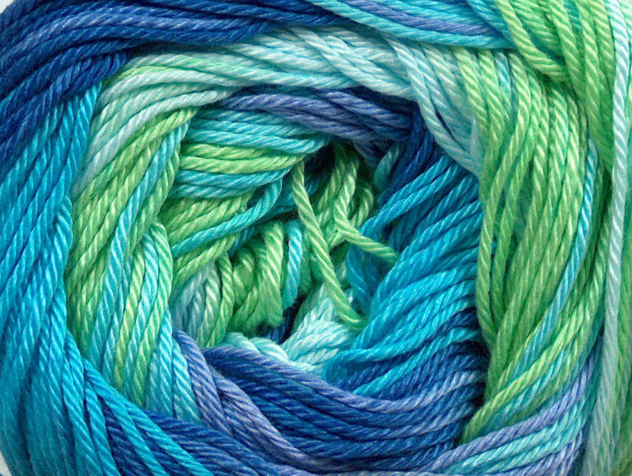 Camilla Cotton Magic Blue Shades, Turquoise, Green, Lilac Sku:fnt2-44695