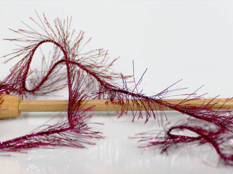 Eyelash Dazzle Burgundy, Pink Sku:fnt2-44780
