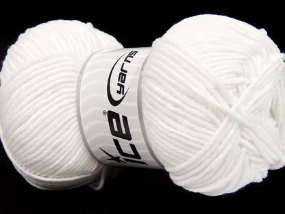Lorena Worsted White Sku:fnt2-45138