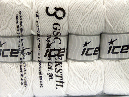 Lorena Worsted White Sku:fnt2-45138
