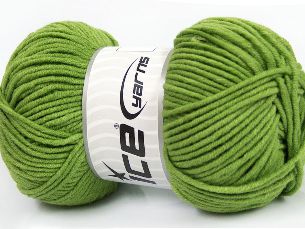 Lorena Worsted Green Sku:fnt2-45145