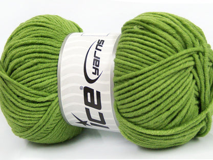 Lorena Worsted Green Sku:fnt2-45145