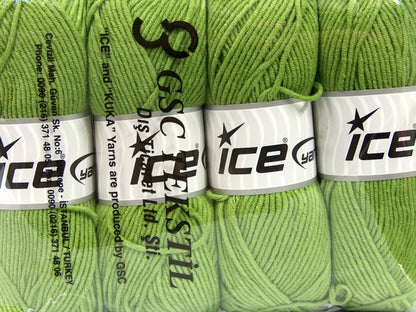 Lorena Worsted Green Sku:fnt2-45145