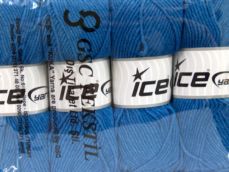 Lorena Worsted Blue Sku:fnt2-45150