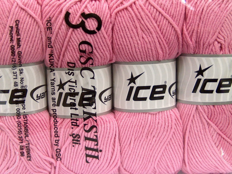 Lorena Worsted Light Pink Sku:fnt2-45156