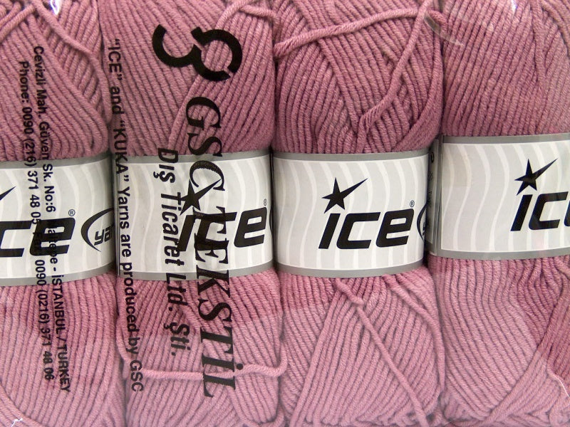 Lorena Worsted Rose Pink Sku:fnt2-45157