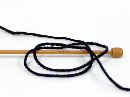 Baby Merino DK Black Sku:fnt2-45803