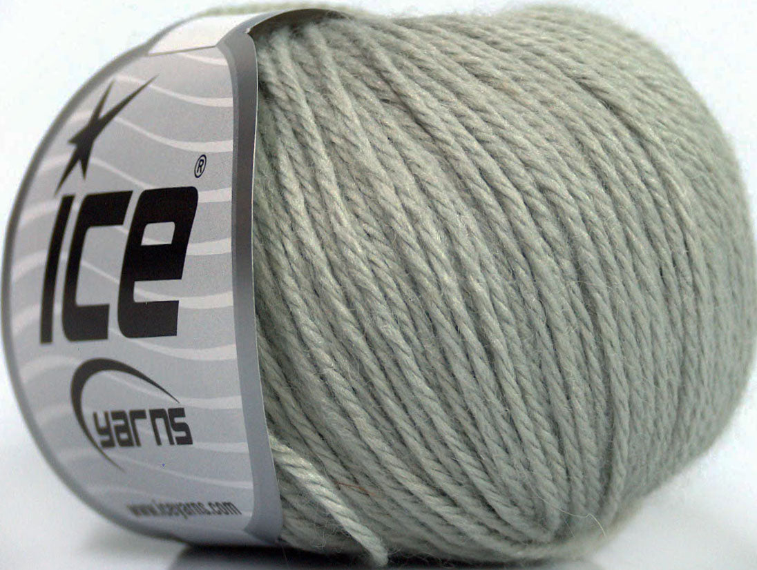 Baby Merino DK Light Grey Sku:fnt2-45805
