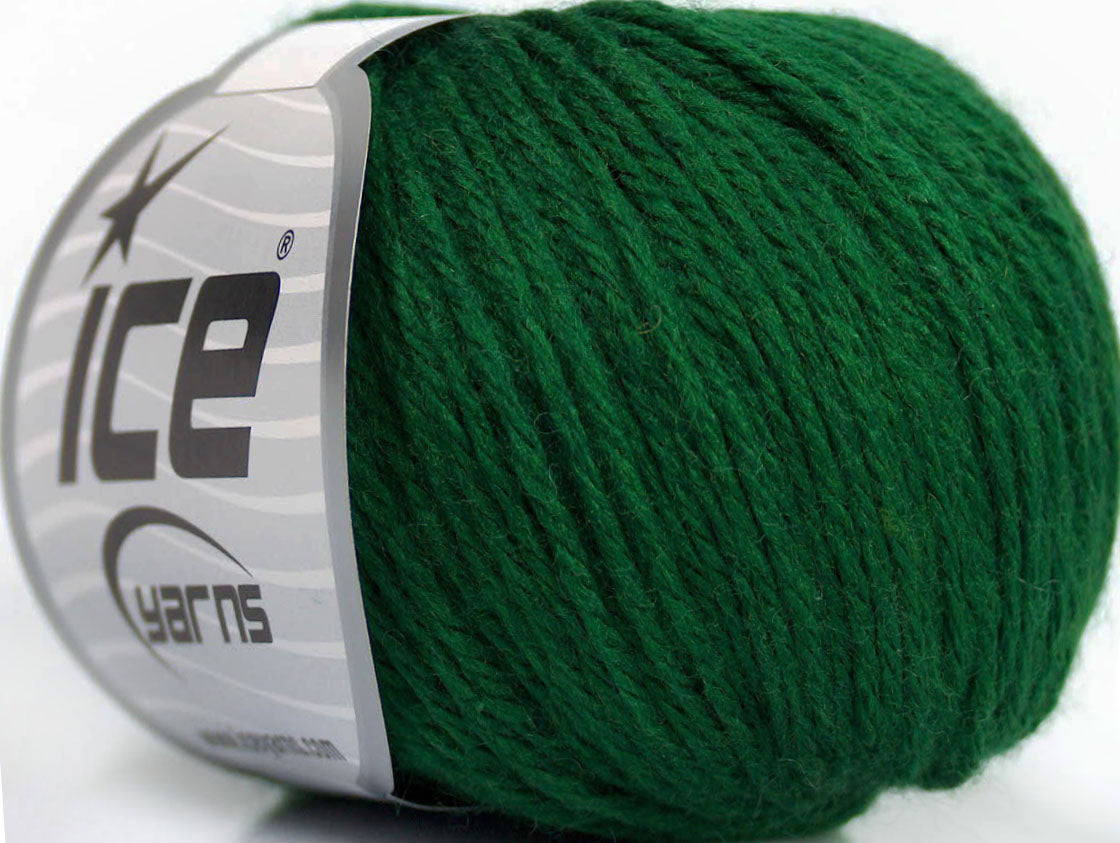 Baby Merino DK Dark Green Sku:fnt2-45816
