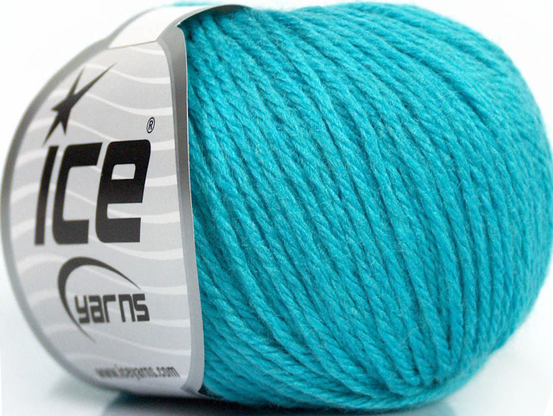 Baby Merino DK Turquoise Sku:fnt2-45820