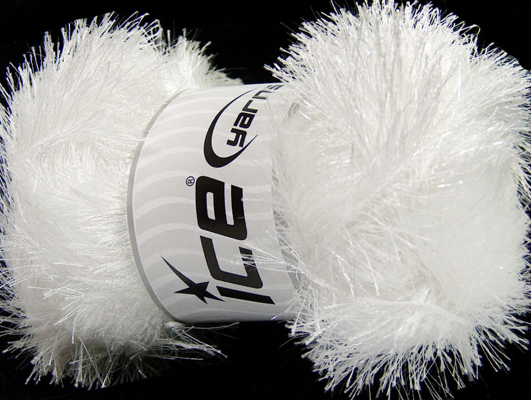 Eyelash Glitz Optical, White Sku:fnt2-46548