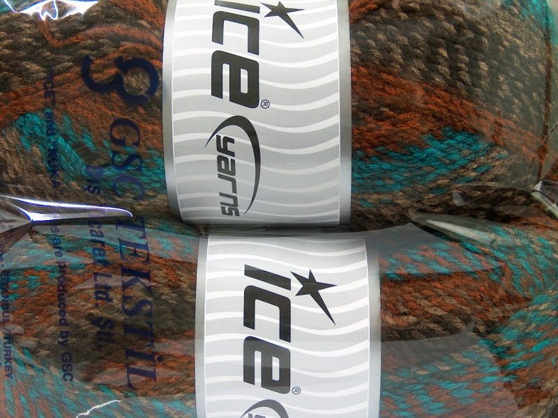 Mosaic Turquoise, Brown Shades, Camel Sku:fnt2-46639