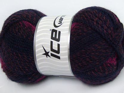 Mosaic Purple Shades, Brown, Fuchsia fnt2-46640