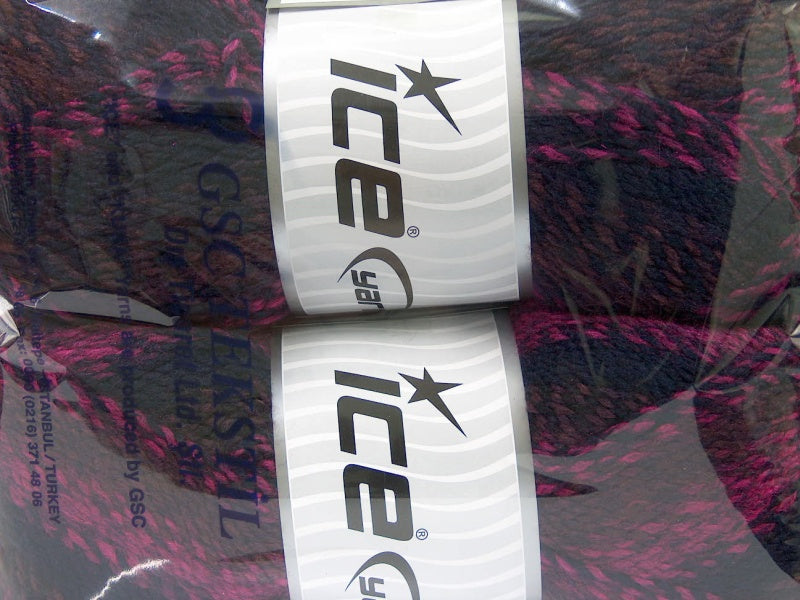 Mosaic Purple Shades, Brown, Fuchsia fnt2-46640