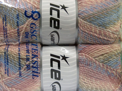 Mosaic Light Blue, Rose Pink, Beige, White Sku:fnt2-46934