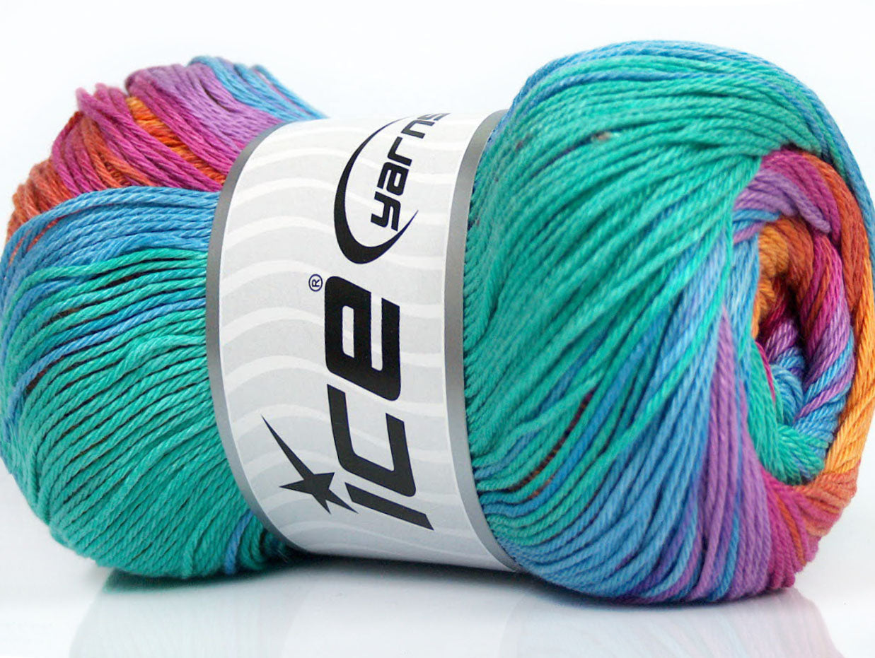 Camilla Cotton Magic Blue, Mint Green, Fuchsia, Orange, Lilac, Copper fnt2-47019