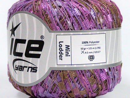Mini Ladder Orchid, Lilac, Camel Trellis Sku:fnt2-47231