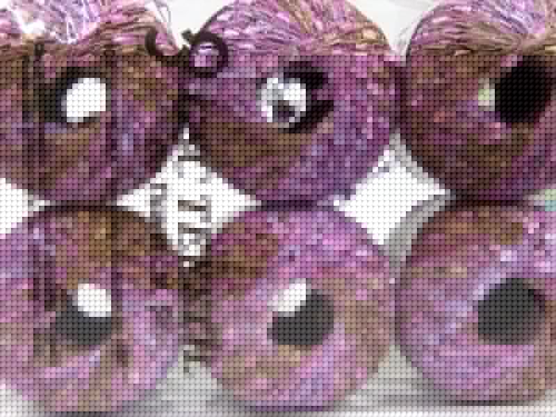 Mini Ladder Orchid, Lilac, Camel Trellis Sku:fnt2-47231