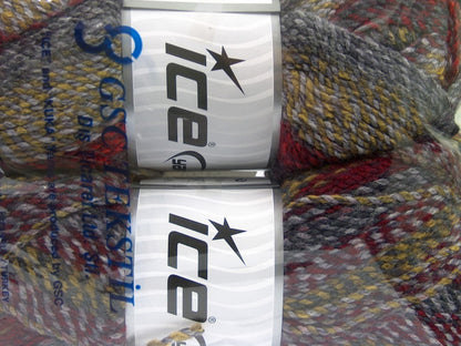 Mosaic Burgundy, Grey, Olive Green Sku:fnt2-48604