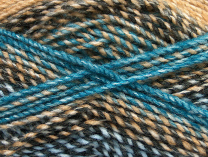Mosaic Turquoise, Cafe Latte, Light Blue, Black fnt2-49036