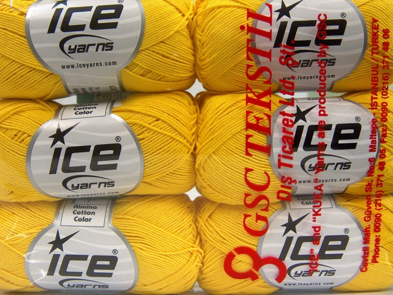 Almina Cotton Yellow Sku:fnt2-49601