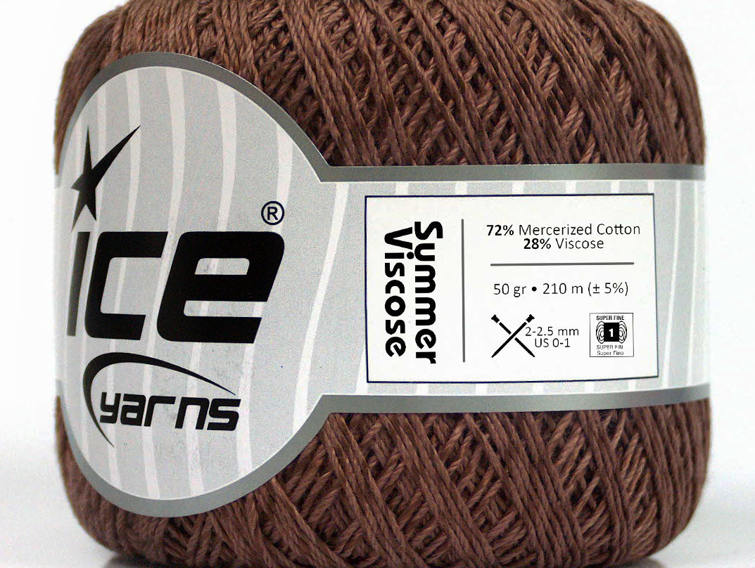 Summer Viscose Brown Sku:fnt2-49860