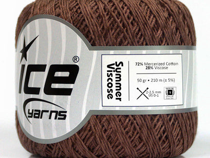 Summer Viscose Brown Sku:fnt2-49860