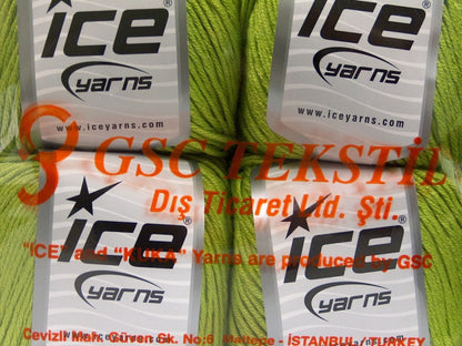 Cotton Bamboo Light Bright Green Sku:fnt2-50542
