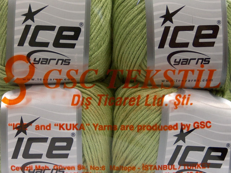 Cotton Bamboo Light Light Green Sku:fnt2-50543