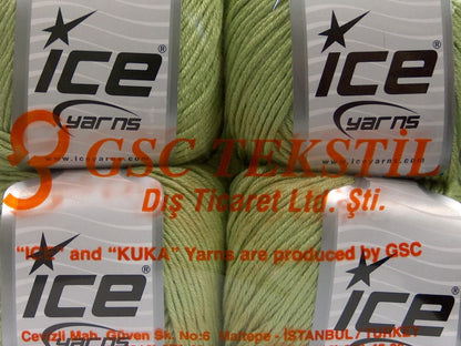 Cotton Bamboo Light Light Green Sku:fnt2-50543